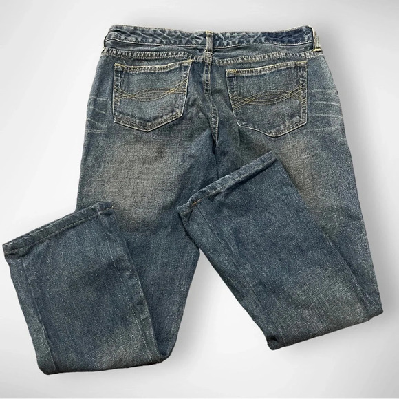 ABERCROMBIE & FITCH Women's Medium Wash Bootcut‎ Jeans Size 6 | EUC - Picture 4 of 8